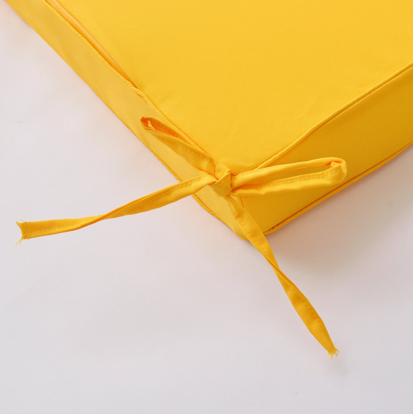 2 Yellow Outdoor Seat Cushions